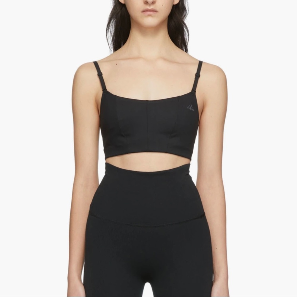 Adidas studio light support bra (like new)